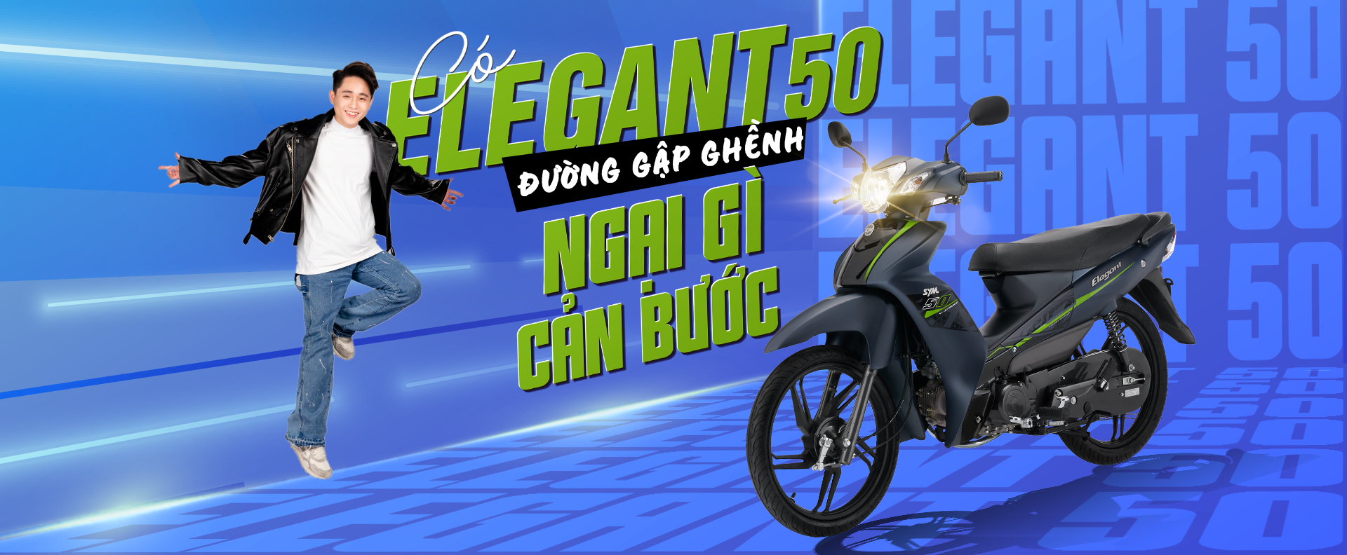 Sym Elegant 50cc Autobike 7