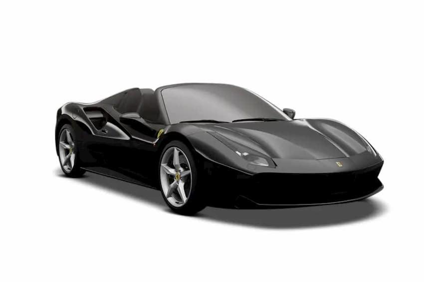 Ferrari 488 màu đen